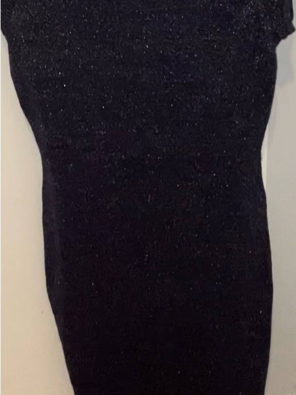 Black Sparkle Bodycon Dress